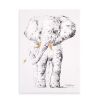 Childhome - Peinture Elephant - 30x40 cm - Pour La Pépinière