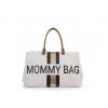 Childhome - Mommy Bag Large - Sac à Couches - Blanc Cassé - Noir/Or