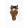 Wild & Soft - Trophée cheval brun foncé Scarlett - Tête d'animal