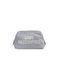 Childhome - Baby Necessities - Trousse de toilette - Gris/Blanc