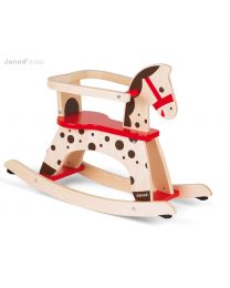Janod - Caramel - Cheval à bascule en bois