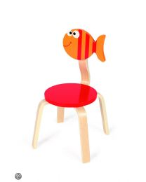 Scratch - Chaise pour enfants Poisson