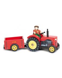 Le Toy Van - Le Tracteur de Bertie - Ensemble de jeu en bois