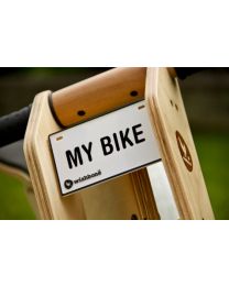 Wishbone Bike - Plaque Signalétique pour draisienne