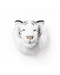 Wild & Soft - Trophée tigre blanc Albert - Tête d'animal