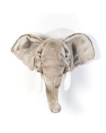 Wild & Soft - Trophée éléphant clair George - Tête d'animal